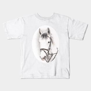 Horse Portrait Kids T-Shirt